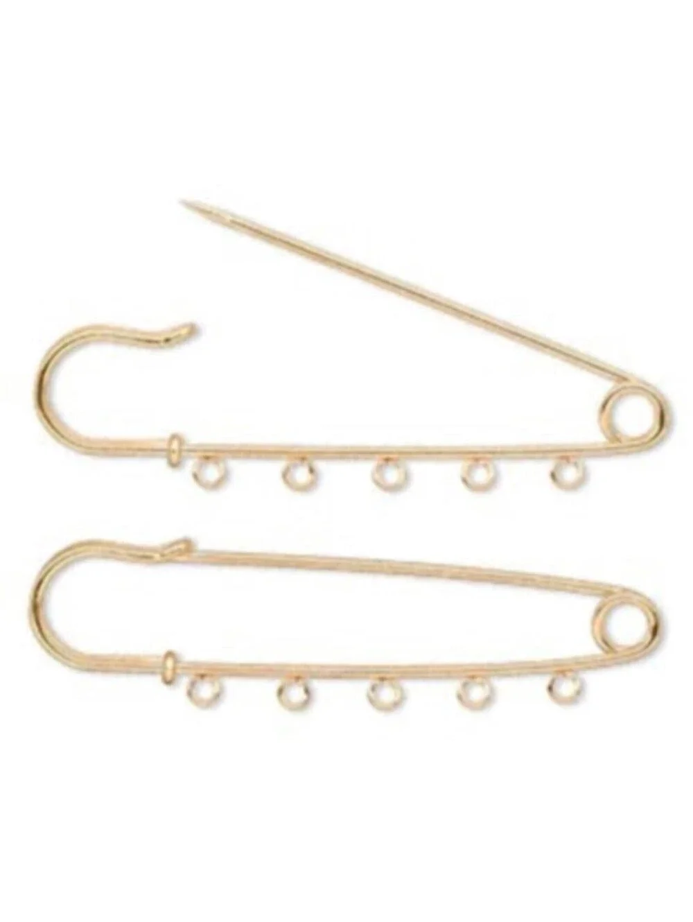Gold 14K Plated Extra Long 3